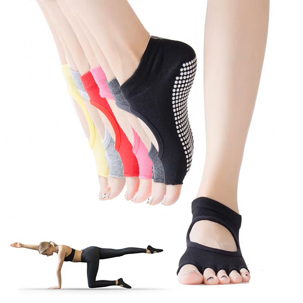 Sırtı Açık Beş Parmaklı Yoga Ç - Medias Para Pilates Y Yoga incelemesi ve fiyatı
